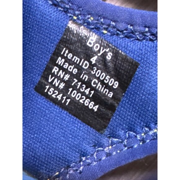 Boys Size 4 LL Bean Blue & Green Sandals Water Shoes With Adjustable Straps - Picture 5 of 7